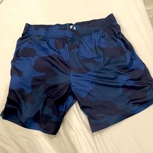 Workout Shorts not used but labelled $20